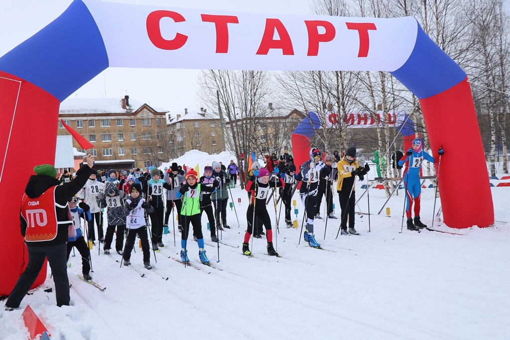 Всероссийская массовая лыжная гонка Лыжня России 2024