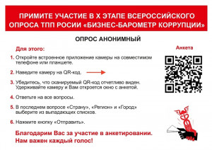 Бизнес барометр коррупции
