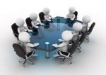 conference table 3d people human character person at conference table 3d render drawing csp8410150